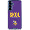 NFL Minnesota Vikings Team Motto Galaxy S25 Clear Case