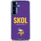 NFL Minnesota Vikings Team Motto Galaxy S25 Plus Clear Case