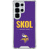 NFL Minnesota Vikings Team Motto Galaxy S25 Ultra Clear Case