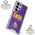 NFL Minnesota Vikings Team Motto Galaxy S25 Ultra Clear Case