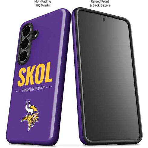 NFL Minnesota Vikings Team Motto Galaxy S26 Impact Case