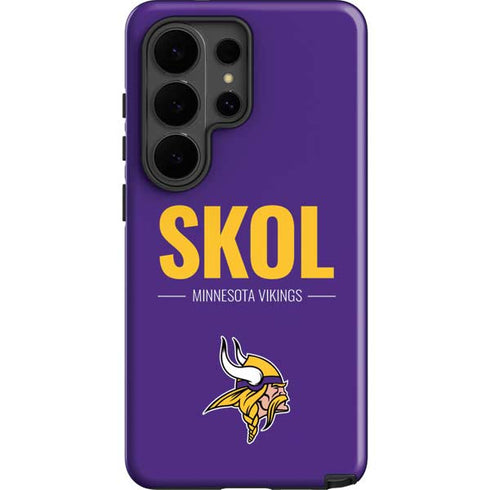 NFL Minnesota Vikings Team Motto Galaxy S26 Ultra Impact Case