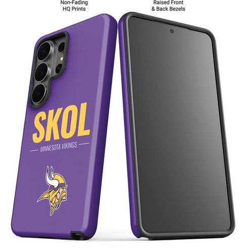 NFL Minnesota Vikings Team Motto Galaxy S26 Ultra Impact Case