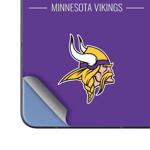 NFL Minnesota Vikings Team Motto Galaxy Z Fold5 5G Skin