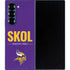 NFL Minnesota Vikings Team Motto Galaxy Z Fold6 Skin