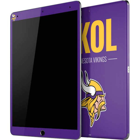 NFL Minnesota Vikings Team Motto iPad Skins
