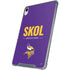 NFL Minnesota Vikings Team Motto iPad 11th Gen (2025) Clear Case