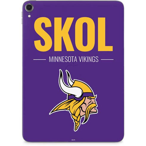 NFL Minnesota Vikings Team Motto Apple iPad Pro Skin