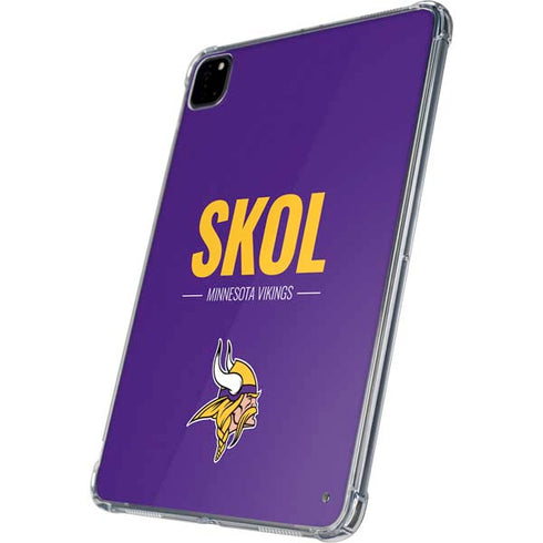 NFL Minnesota Vikings Team Motto iPad Pro 11in (2024) Clear Case