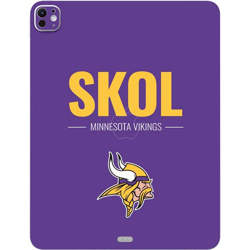 NFL Minnesota Vikings Team Motto iPad Pro 13in M4 (2024) Skin