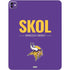 NFL Minnesota Vikings Team Motto iPad Pro 13in M4 (2024) Skin