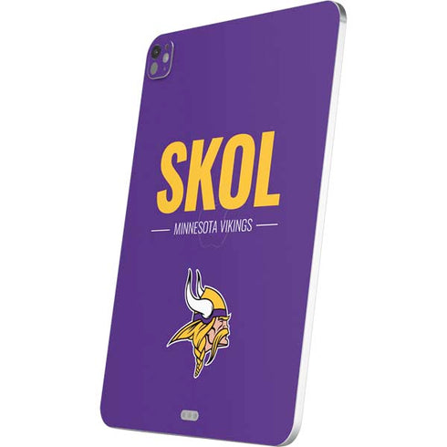NFL Minnesota Vikings Team Motto iPad Pro 13in M4 (2024) Skin