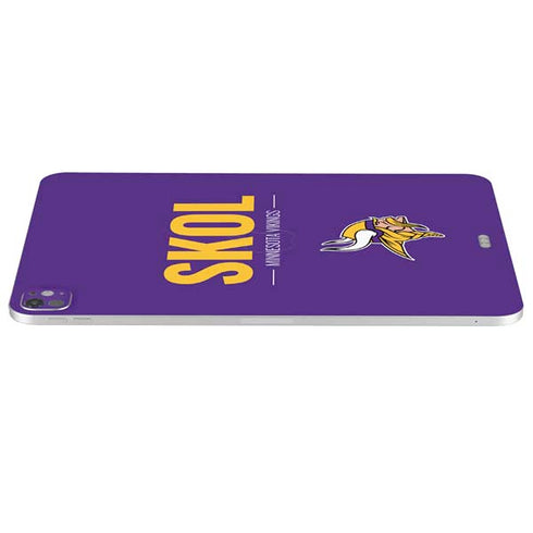 NFL Minnesota Vikings Team Motto iPad Pro 13in M4 (2024) Skin