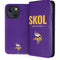 NFL Minnesota Vikings Team Motto iPhone 13 Folio Case