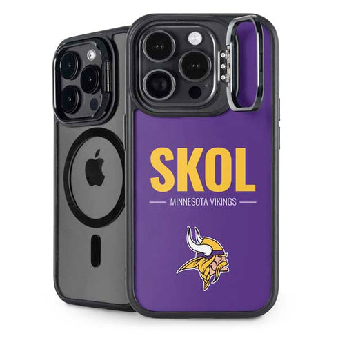 NFL Minnesota Vikings Team Motto iPhone 14 Pro Max Kickstand Case
