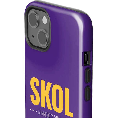 NFL Minnesota Vikings Team Motto iPhone 15 Impact Case
