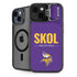 NFL Minnesota Vikings Team Motto iPhone 15 Kickstand Case