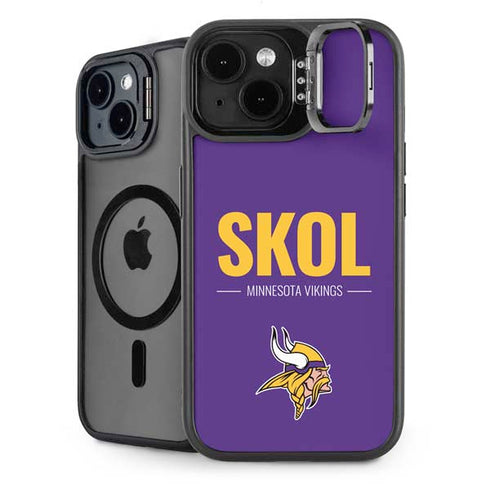 NFL Minnesota Vikings Team Motto iPhone 15 Plus Kickstand Case