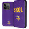 NFL Minnesota Vikings Team Motto iPhone 15 Pro Folio Case