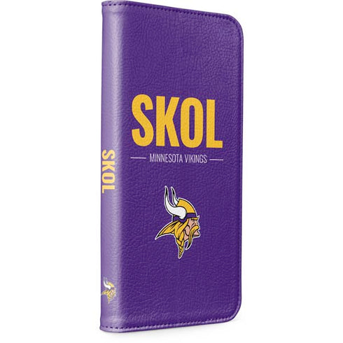 NFL Minnesota Vikings Team Motto iPhone 15 Pro Folio Case