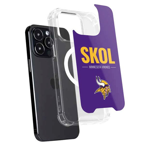 NFL Minnesota Vikings Team Motto iPhone 16 Pro MagSafe Case