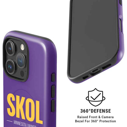 NFL Minnesota Vikings Team Motto iPhone 16 Pro Magsafe Impact Case