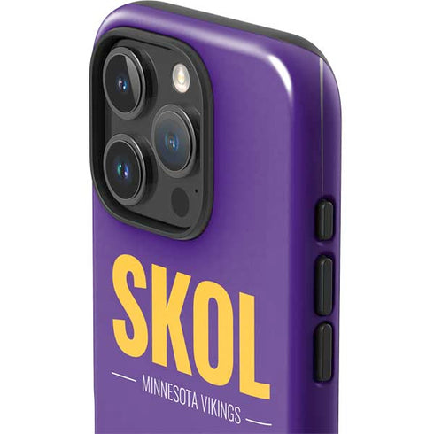 NFL Minnesota Vikings Team Motto iPhone 16 Pro Max Impact Case
