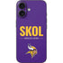 NFL Minnesota Vikings Team Motto iPhone 16 Skin