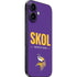 NFL Minnesota Vikings Team Motto iPhone 16 Skin
