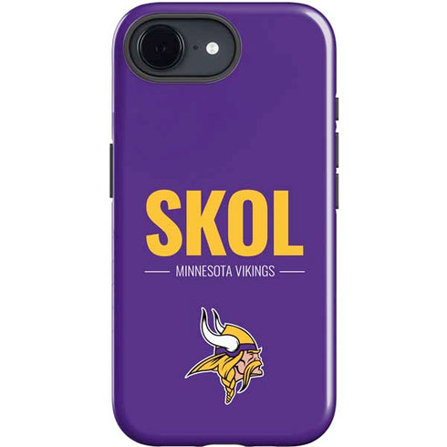 NFL Minnesota Vikings Team Motto iPhone 16e Impact Case