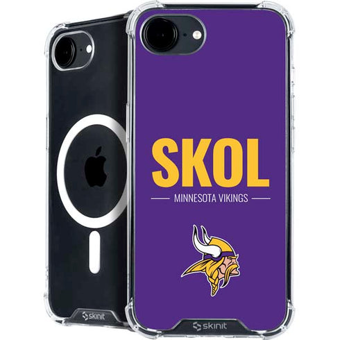 NFL Minnesota Vikings Team Motto iPhone 16e MagSafe Case
