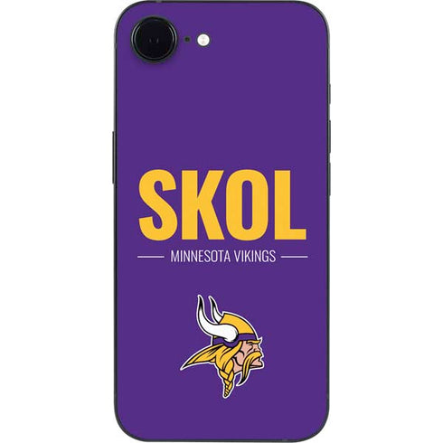 NFL Minnesota Vikings Team Motto iPhone 16e Skin