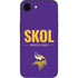 NFL Minnesota Vikings Team Motto iPhone 16e Skin