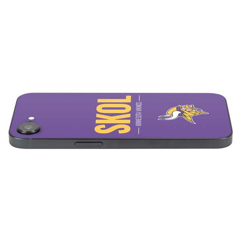 NFL Minnesota Vikings Team Motto iPhone 16e Skin