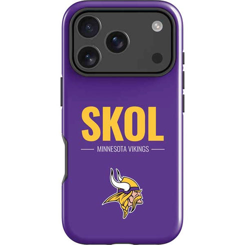 NFL Minnesota Vikings Team Motto iPhone 18 Pro Max Impact Case