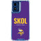 NFL Minnesota Vikings Team Motto Moto G 5G (2024) Clear Case