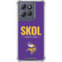 NFL Minnesota Vikings Team Motto Moto G Stylus 5G (2025) Clear Case