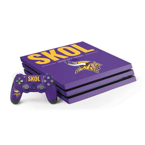 NFL Minnesota Vikings Team Motto PlayStation PS4 Skins