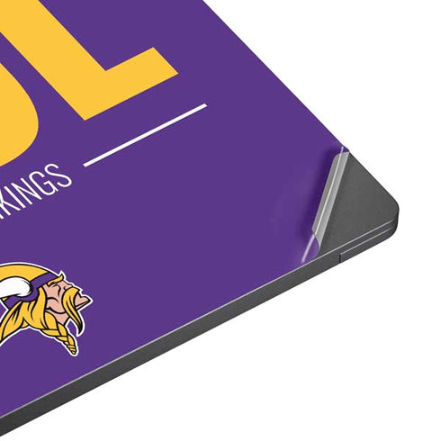 NFL Minnesota Vikings Team Motto Surface Laptop 7 13.8in Skin