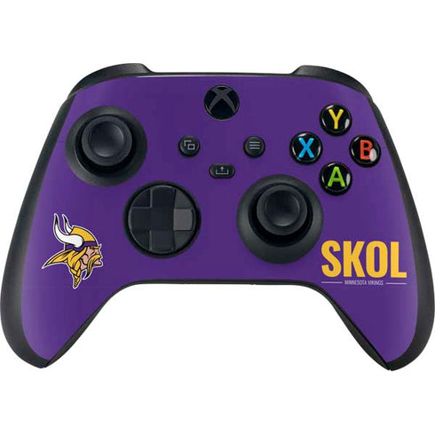 NFL Minnesota Vikings Team Motto XBox Series X Digital Edition Bundle Skin