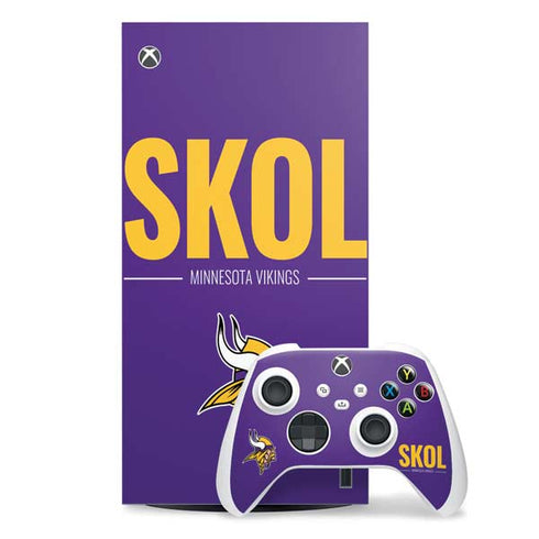 NFL Minnesota Vikings Team Motto Xbox Series X Skins