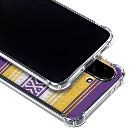 NFL Minnesota Vikings Trailblazer Galaxy A36 5G Clear Case