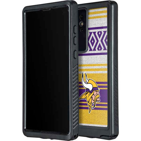 NFL Minnesota Vikings Trailblazer Galaxy S24 Ultra Waterproof Case