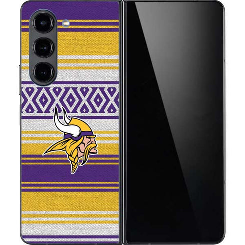 NFL Minnesota Vikings Trailblazer Galaxy Z Fold5 5G Skin