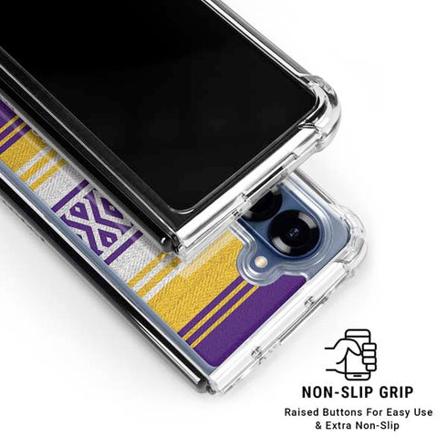 NFL Minnesota Vikings Trailblazer Galaxy Z Fold6 Clear Case