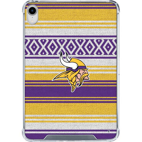 NFL Minnesota Vikings Trailblazer iPad 11th Gen (2025) Clear Case