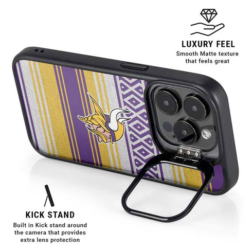 NFL Minnesota Vikings Trailblazer iPhone 13 Pro Kickstand Case