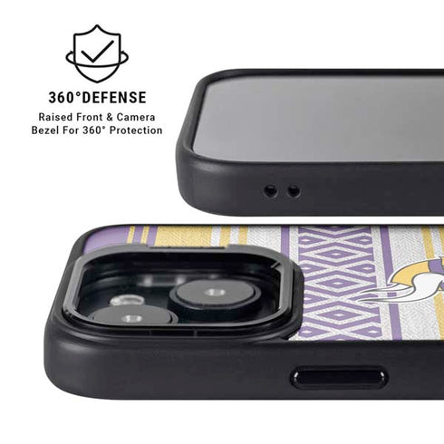 NFL Minnesota Vikings Trailblazer iPhone 14 Plus Kickstand Case