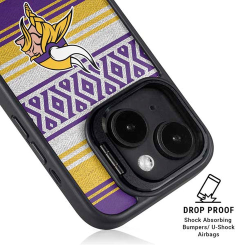 NFL Minnesota Vikings Trailblazer iPhone 14 Plus Kickstand Case