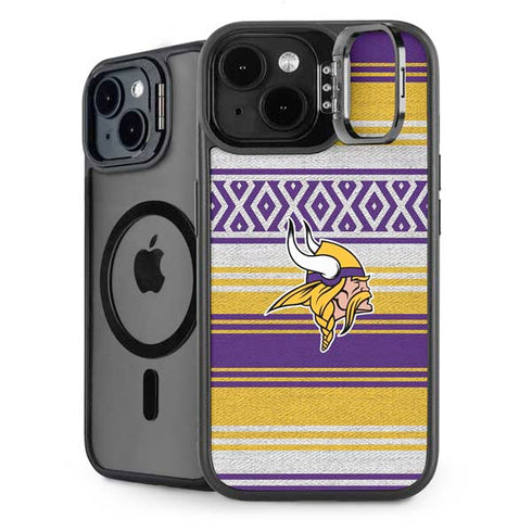 NFL Minnesota Vikings Trailblazer iPhone 15 Plus Kickstand Case